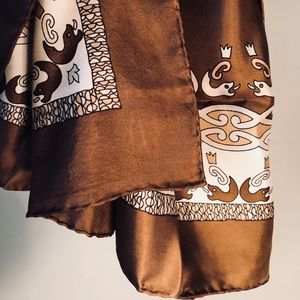 Beautiful Vintage Pierre Cardin Scarf Celtic Style